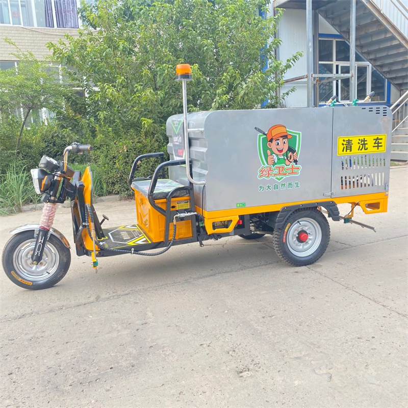 广州电动高压冲洗车CX700A（不锈钢箱体）